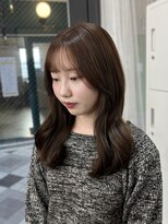 ココロ(COKORO)&nbsp;高濃度水素ケアカラー × 韓国風くびれ巻き