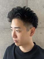 ブルニール 中崎町(BLEUNIR) アップバング/メンズショート