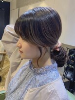ザザ ZA/ZA 神楽坂 ふわっと小顔な顔周り♪