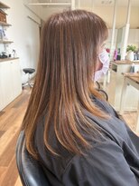 ヘアケアサロンジェー(J)&nbsp;フェイスラインレイヤーロングスタイル