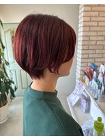 エトワール(Etoile HAIR SALON)&nbsp;ピンクベージュ03.22.レッドカラー