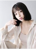 ナチュラルボブで叶える、毎日まとまる美髪スタイル