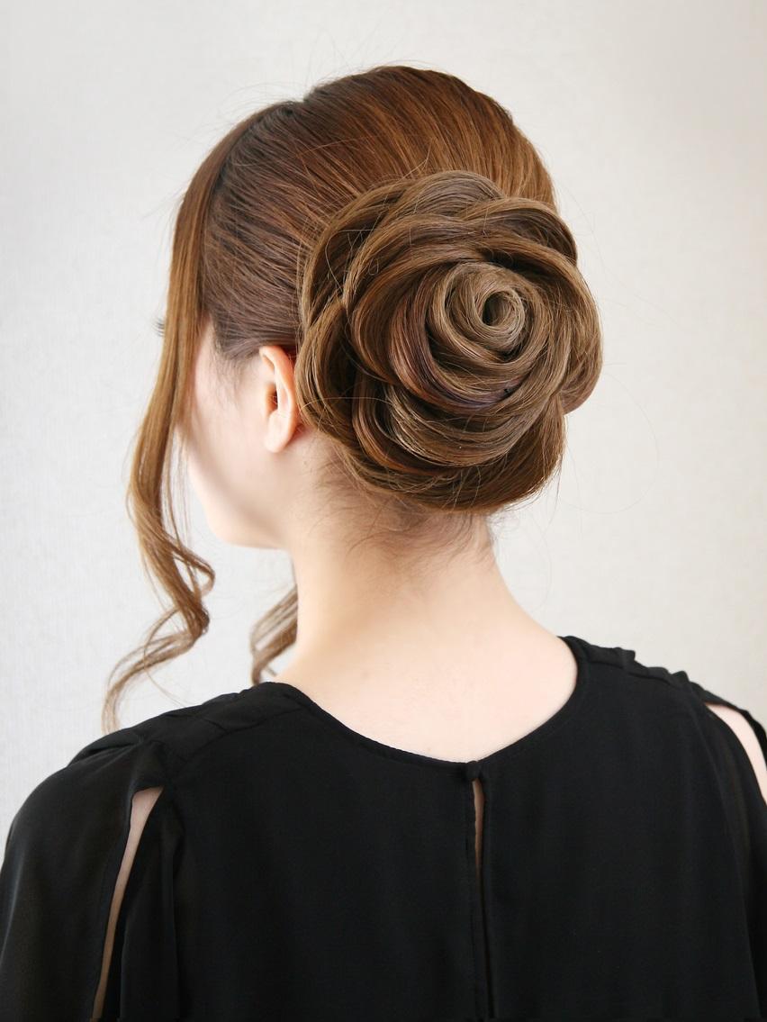 ヘアセット専門店Mature】バラ編みこみ♪：L003054643｜マチュレ