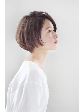 モッズ ヘア 銀座店(mod's hair) 丸みシルエットショートボブ