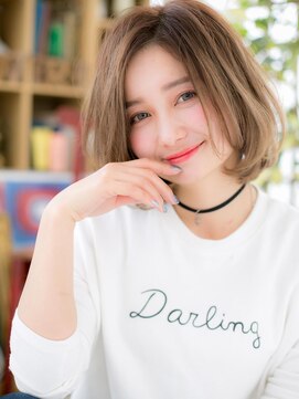 カバーヘア イヴ 戸頭店(COVER HAIR EVE) *EVE戸頭* グラデーションカラーで外国人風♪大人ボブa