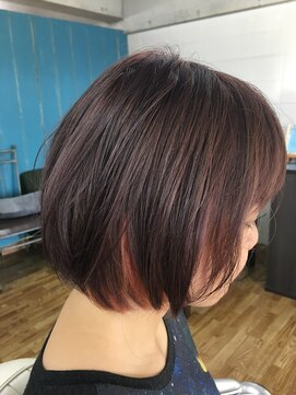 美容室エルカミノ 秋冬おススメブルッシュパープル