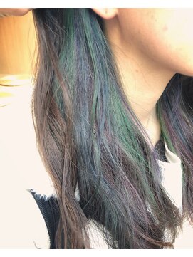 ビヨンドイー(beyond E) インナーブルー×グリーン