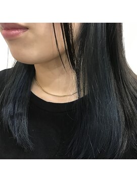 アリウス(ALIUS by posh) 【ALIUS 池袋 小川真一】黒×インナーデニムネイビー