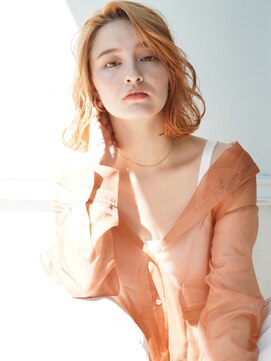 ヘブンリー(heavenly) 【heavenly】#20代#30代#ブリーチ#ハイライト#ボブ#ひし形