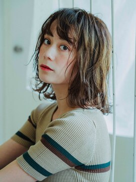 美容室 コーストアール 稲毛店(coast-R) 外はねウルフミディ【稲毛】