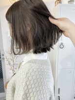 イコ 表参道原宿(ico)&nbsp;カーキグレージュ イルミナカラー LAケラチントリートメント