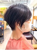 【30代40代】横顔美人な絶壁解消ショートパーマ「永田カズヤ」