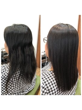 ヘアーグラン(Hair Gran.) 縮毛矯正施術例