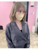 ディーカヘアーセンダイ(Di KA HAIR sendai)&nbsp;beige /ハイトーン/ケアブリーチ/ホワイトベージュ