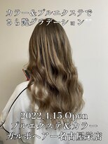 ガルボヘアー 名古屋栄店(garbo hair) #名古屋#栄#美容院#プルエクステ#アッシュ#グラデーション