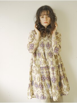 リノショアーズ ショウナン 辻堂店(RinoShores SHONAN) イメチェンシーくるくるパーマオリーブブラウンデジタルパーマ