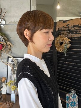 プライベートサロン キッテ(private salon kitte.) 頭が小さくなるマッシュショート