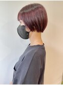 ◎マッシュショート/ピンクバイオレット