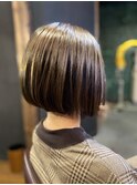 前下がりショートボブ