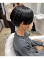 ヘアーデェカラー(hair de KOLOR) 【つくば】襟足スッキリハンサムショート前髪無し