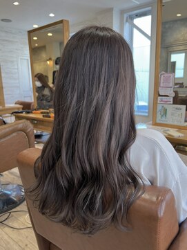 ラボヌールヘアー 宇都宮店(La Bonheur hair) 柔らかグレージュ♪【宇都宮駅/インナーカラー】