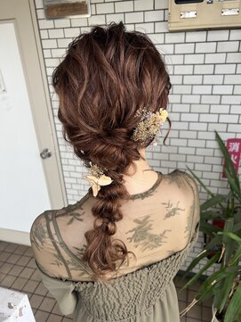 フェリーチェ(Felice) 編みおろし　ヘアセット　お呼ばれヘア