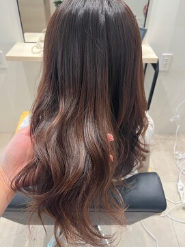 アメリ(ameri) 【ameri satomi】バイカルテトリートメント×チョコミルクカラー