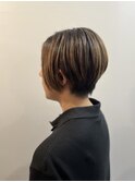 ニューヨークドライカット×美シルエット　ショートボブ