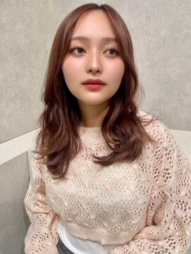 エジョン 八幡山店(Aejon) イメチェン/似合わせカット/フルバング/レッドブラウン/八幡山