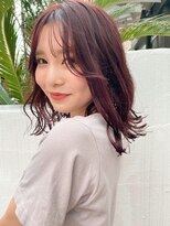 ロウバイレボ 柏(lou by revo)&nbsp;ミディアム/韓国風/レイヤーカット/顔回りカット/柏駅