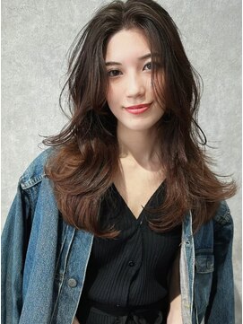 クプラ(Qpula) 【qpula 城慎太郎】レイヤーカット＋ナチュラルブラウン