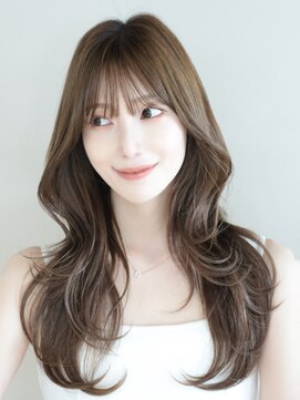 アフロート ギンザ(AFLOAT GINZA) 【Nanako。】シースルー前髪韓国くびれヘア