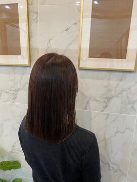 ジーナ 船橋(Zina) 髪質改善*ロングレイヤーグレーベージュ*美髪【Zina船橋】