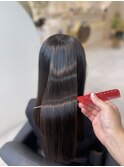 髪質改善ストレート
