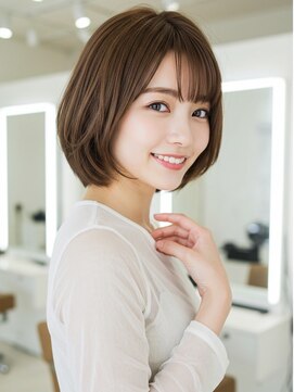 エル 新小岩(elu) 美髪/ワイドバング/レイヤーカット/くすみベージュ/新小岩駅