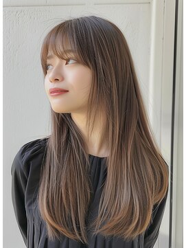 レヴ 草加店(LEV.) イメチェン外ハネブルーブラック