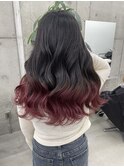 ピンクグラデーション