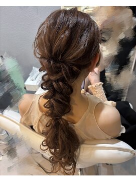 ヘアセット ナゴヤ ラビット(hair set NAGOYA RABBIT) あみおろし