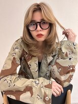 ヴィオットバイサロン(Viot by Salon)&nbsp;ミディアム フェイスレイヤー ハニーブロンド