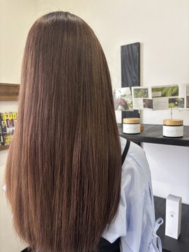 ヘアーコントレイル(hair contrail) ブラウンヘア