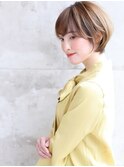 大人くびれショート【20代30代40代】前髪あり　ショートヘア  1