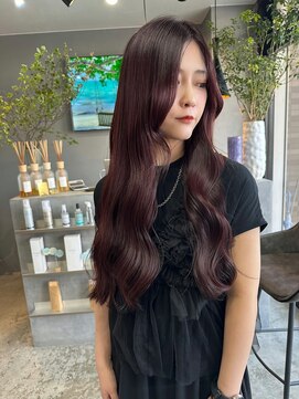 ヘリム(HELIM) 【石川尚之】ピンクベージュ×ロングレイヤー