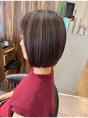 ショート/ボブ/ナチュラルハイライト/髪質改善