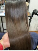 ツヤツヤ髪質改善ストレートヘア