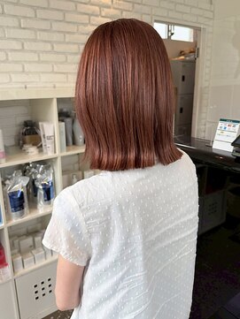 ディフィーノ 青山(DIFINO) ミディアム/ボブ/ピンクブラウン