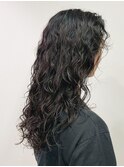 ロングパーマ