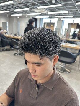 ブラック 渋谷(BLUCK) ホワイトメッシュ&ラルフカール