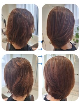 ユーフォルムギンザ(y-Forme Ginza) 髪質改善ストレート♪