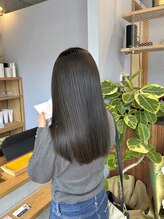 シンクアンド(THINK AND)&nbsp;オリーブグレージュ / 髪質改善カラー | THINK AND