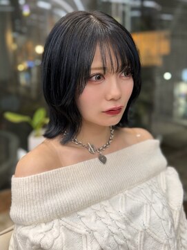 ソラ 広尾店(SORA) ボブ/ボブレイヤー/ブルーブラック